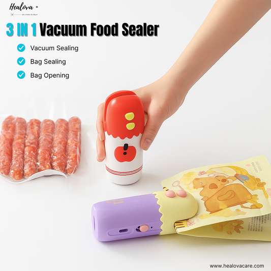 3 IN 1 Vacuum Food Sealer - New Design 2025