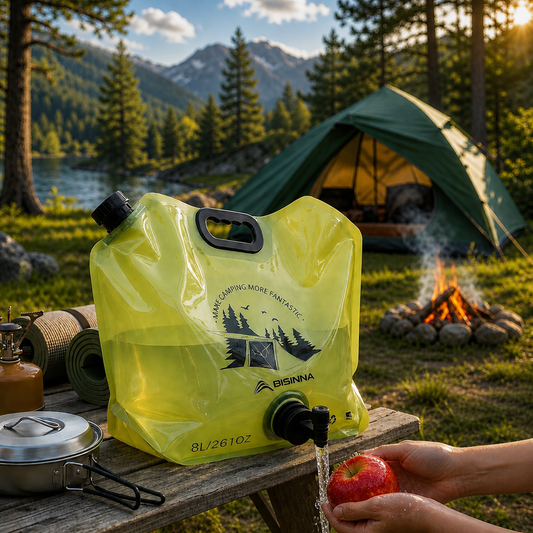 Outdoor Portable Folding Water Bag – Large Capacity Camping Water Container